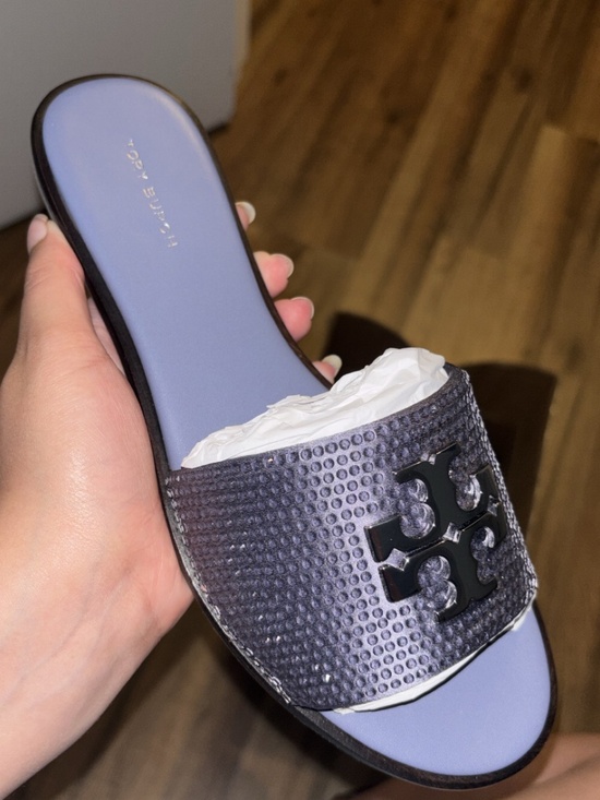Tory Burch Shoes - Tory Burch Embellished Slides Sandals Women's Size 9